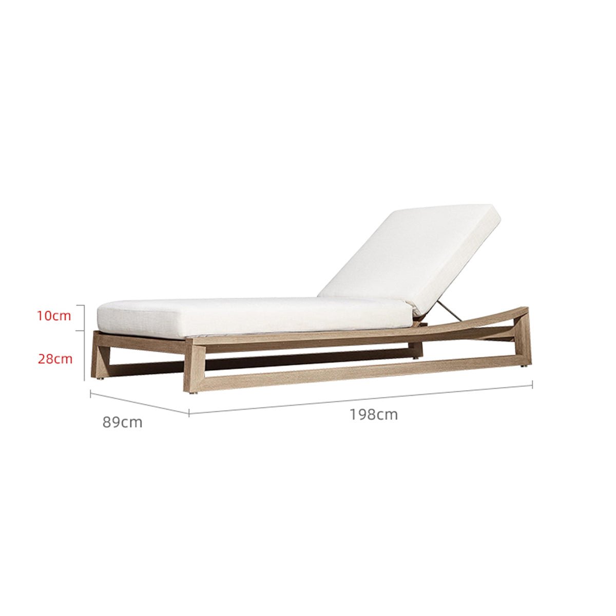 Sebastian Sun Lounger - 0cm