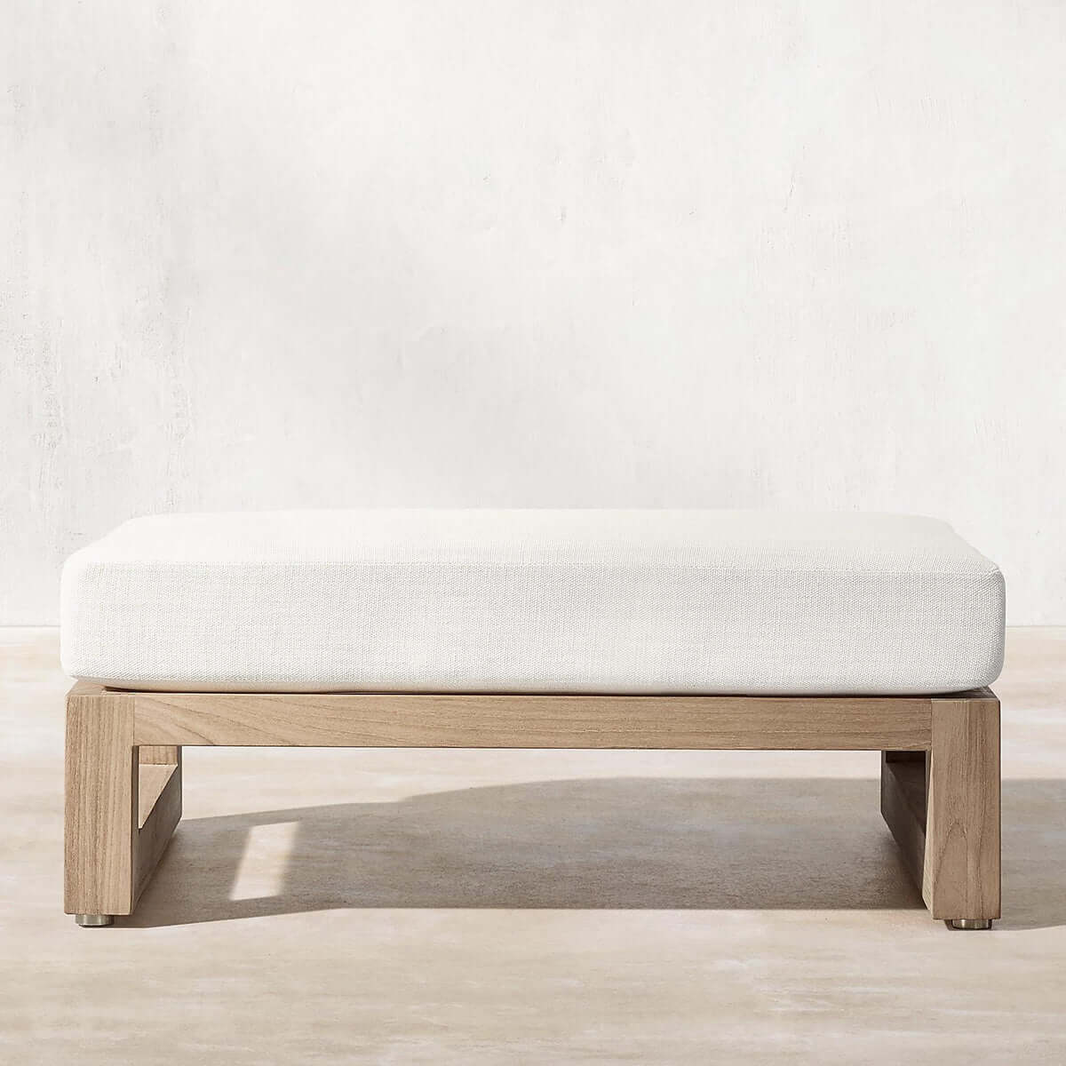sebastian teak ottoman sofa mocha 1