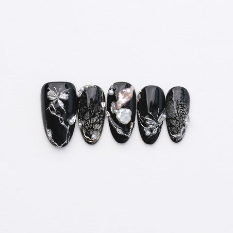 Secret Garden 3D Press-On Nails
