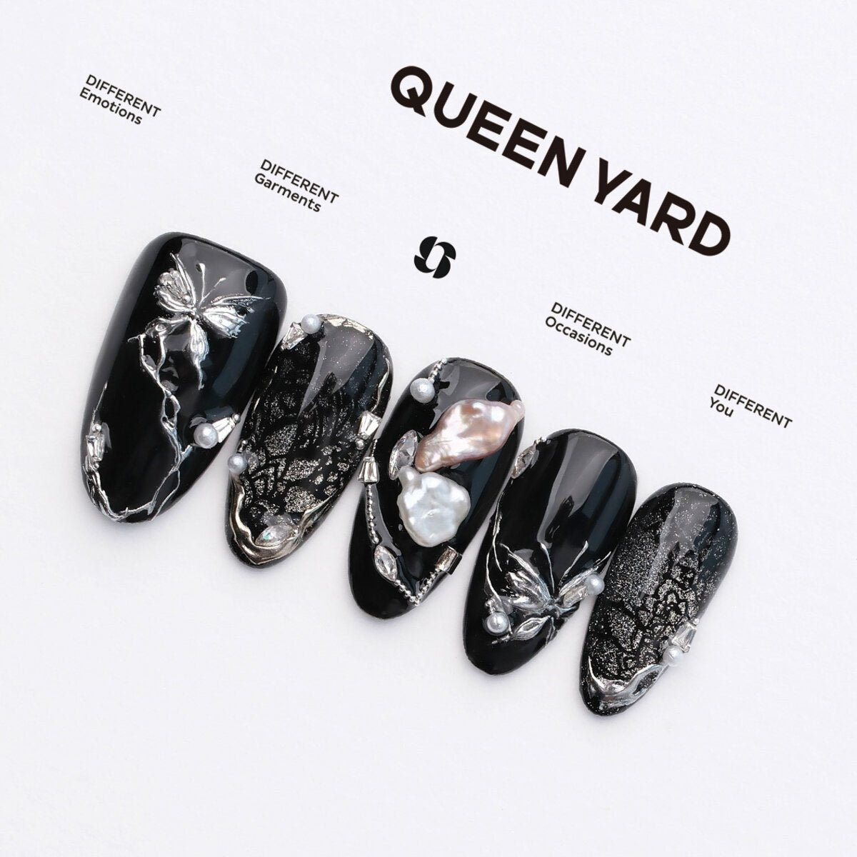 Secret Garden 3D Press-On Nails