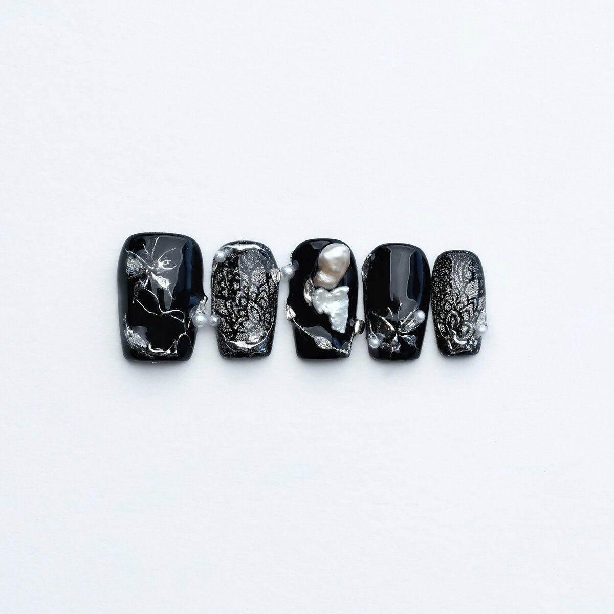 Secret Garden 3D Press-On Nails