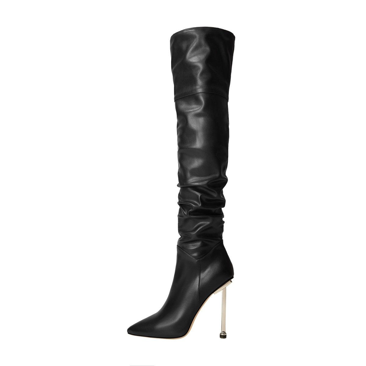 sexy - pointed - toe - black - ruched - knee - high - boots_all_black_2.jpg