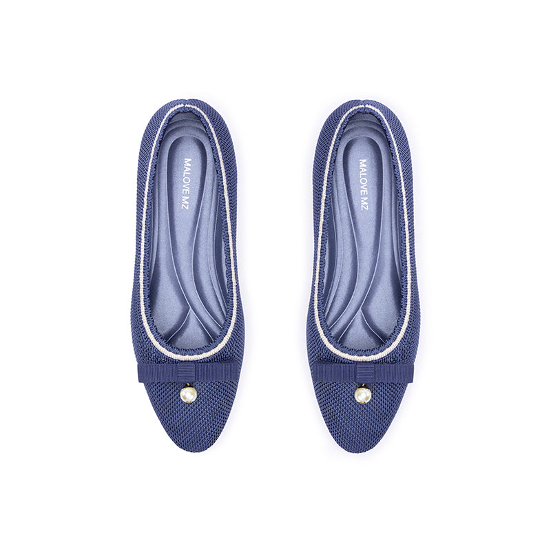 shallow wedge comfortable soft sole work shoes all lavender 4