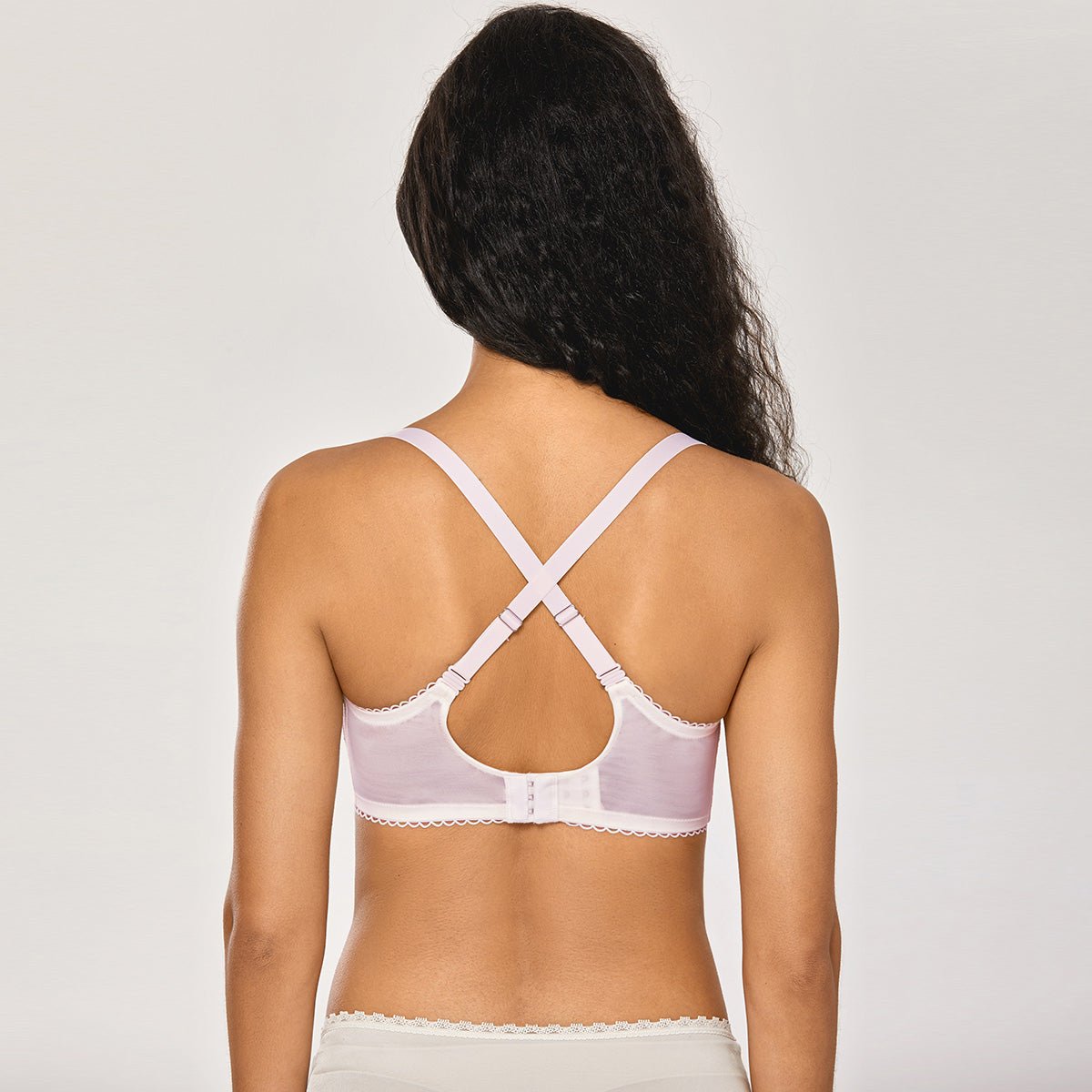 Sheer Lace Balconette Bra