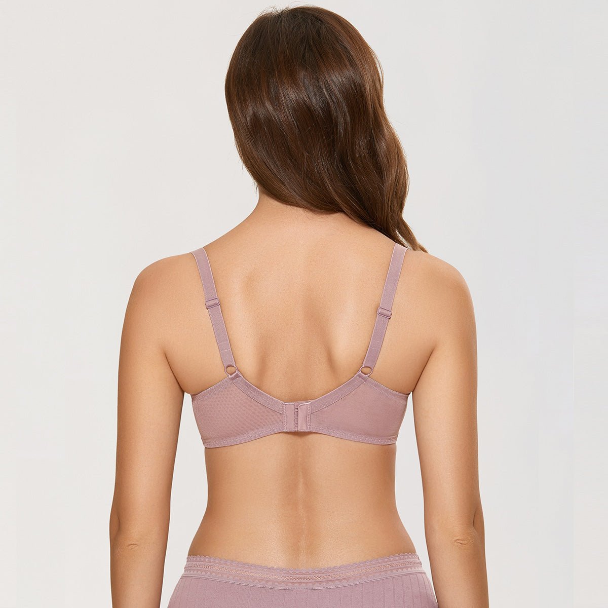 Sheer Lace Full Coverage Minimizer Underwire Bra