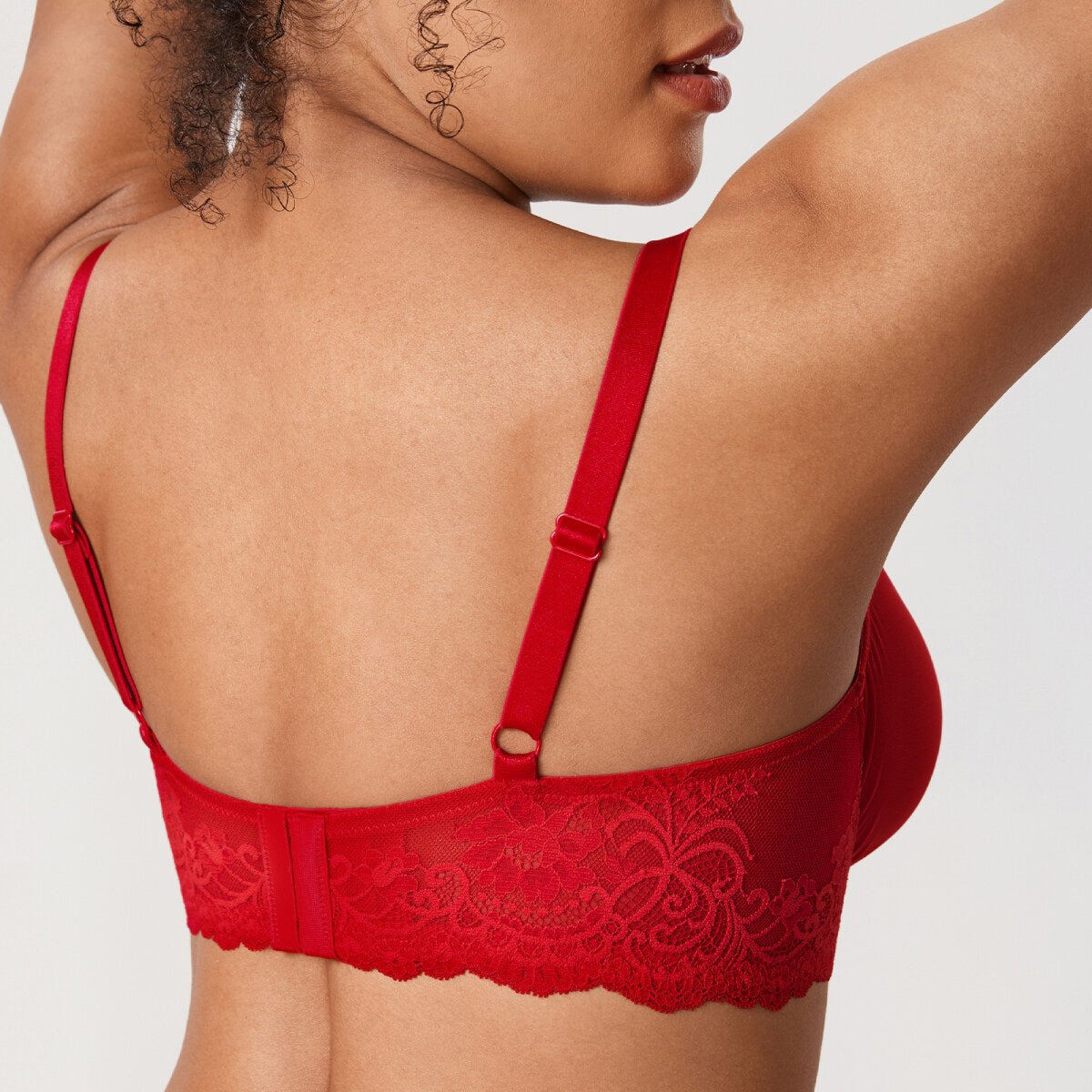 Sheer Mesh Full Coverage Underwire Bra