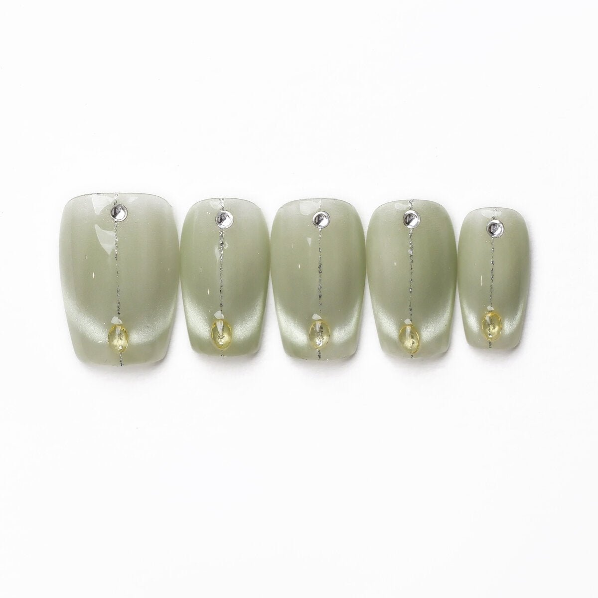Shine Muscat Press-On Nails