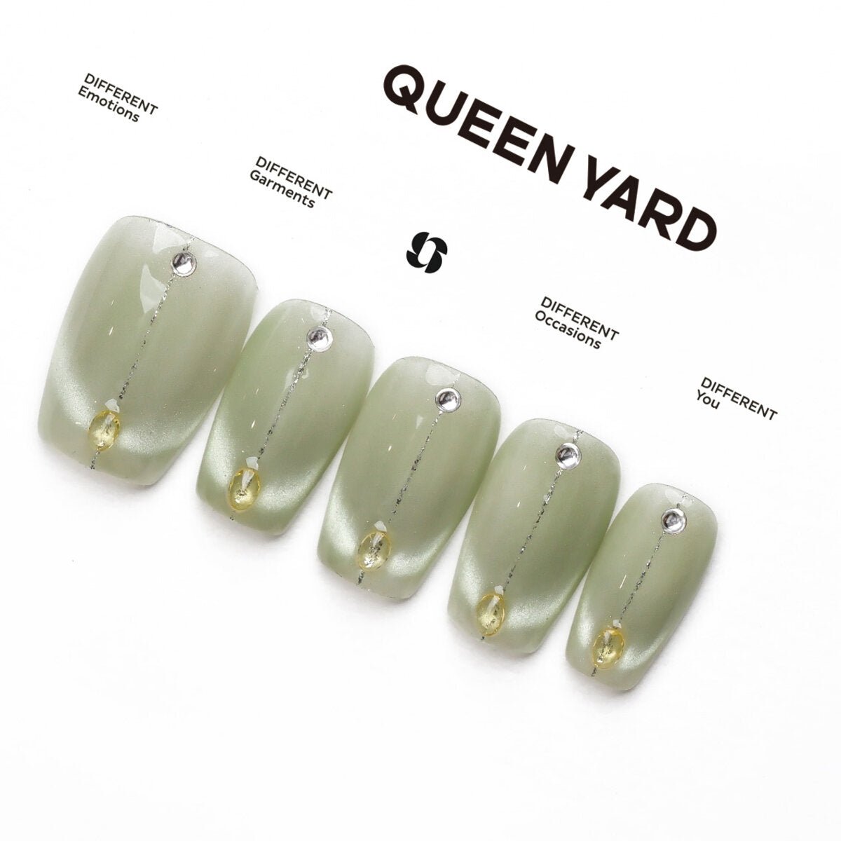 Shine Muscat Press-On Nails