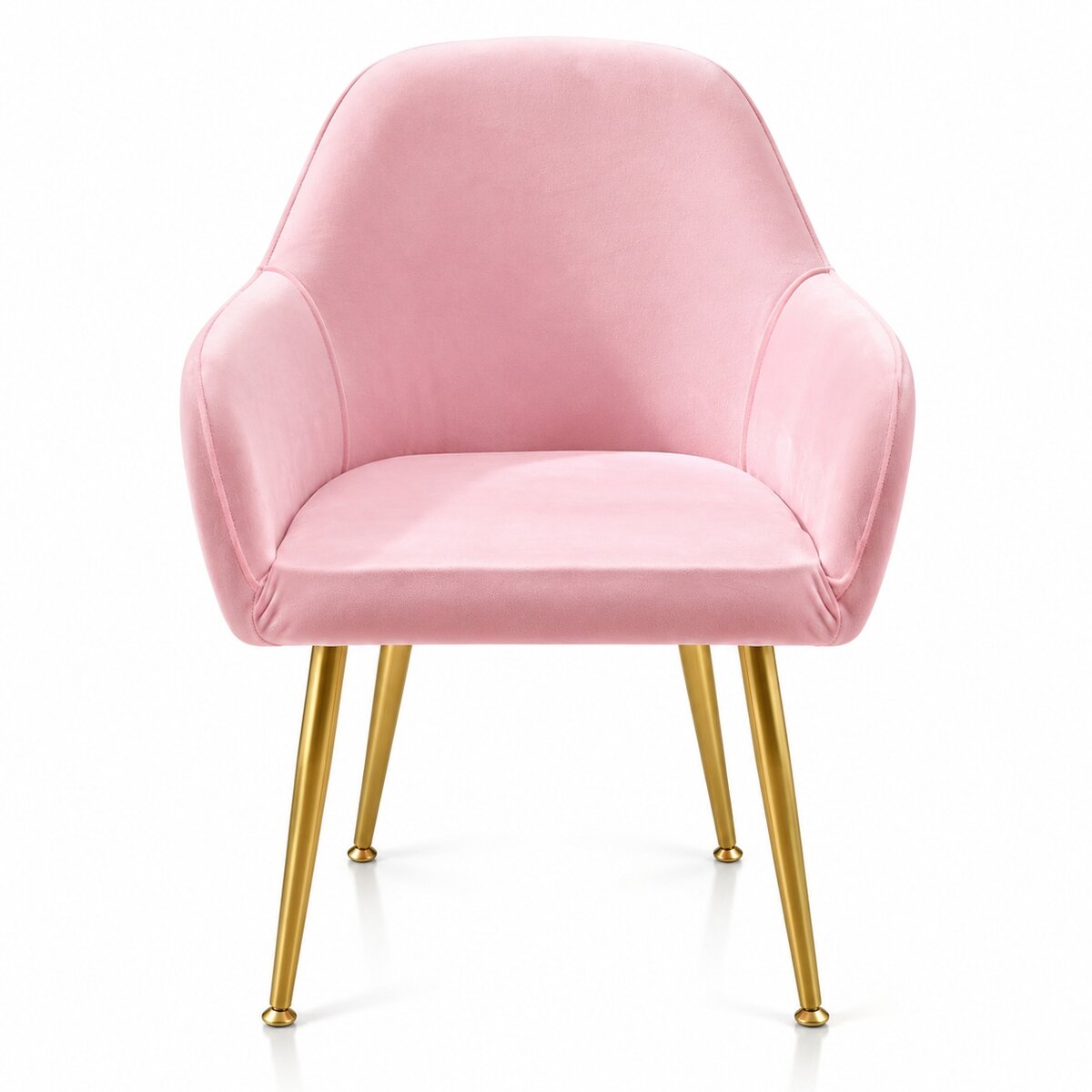 Silverfox Velvet Stretch Curved Chair Slipcover – Elastic Armchair Cover