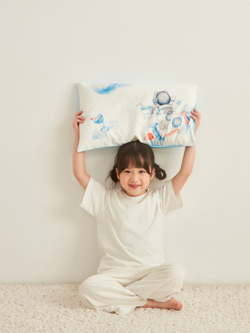 Skin Friendly Pure Cotton Kids Pillowcase Set