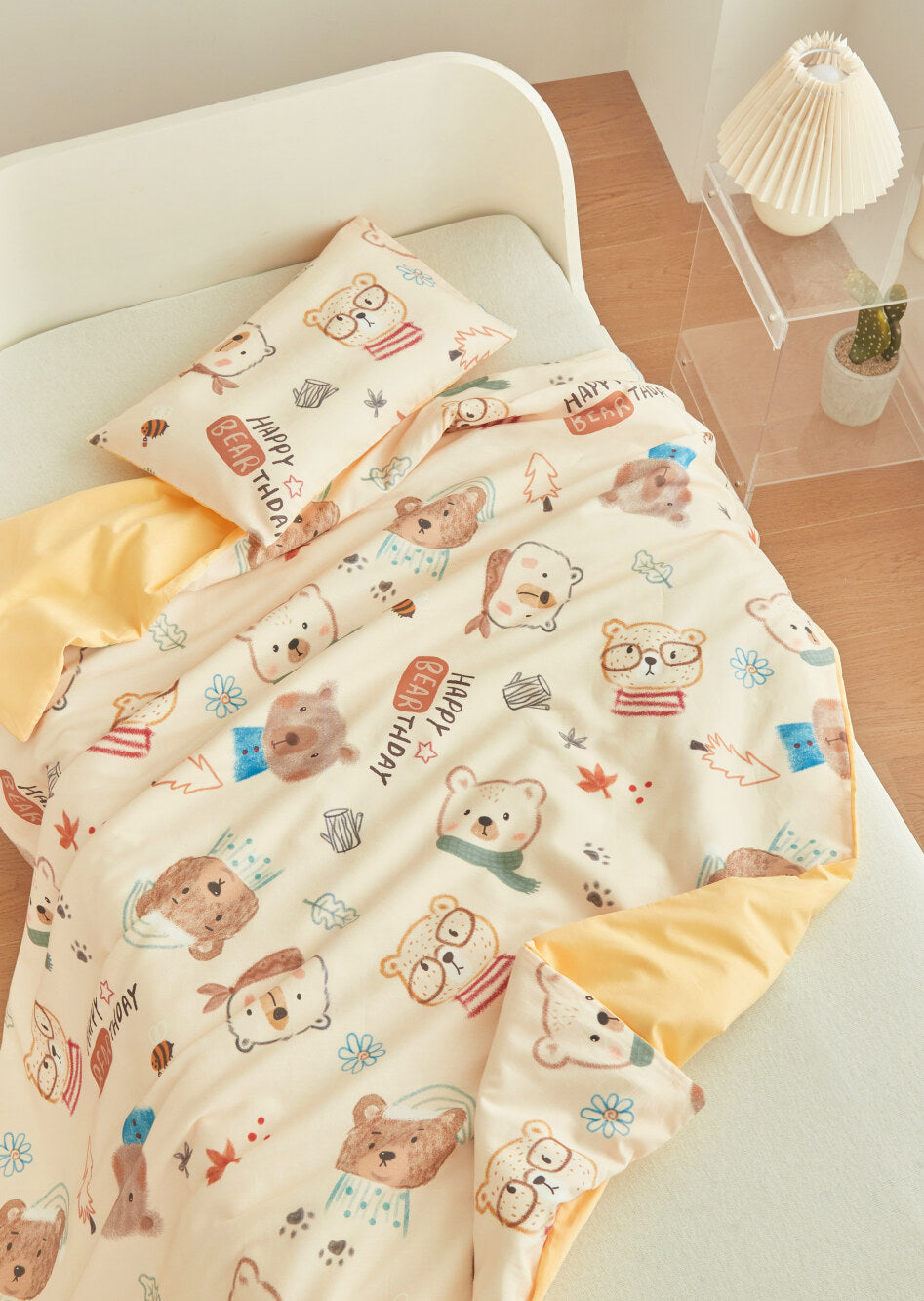 Skin Friendly Pure Cotton Kids Pillowcase Set