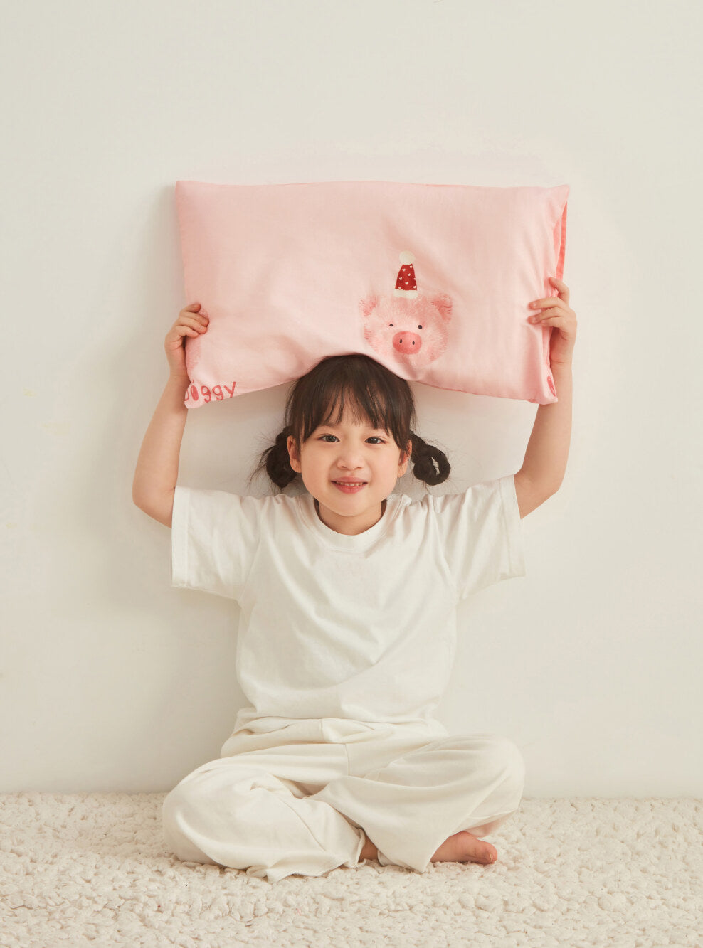 Skin Friendly Pure Cotton Kids Pillowcase Set