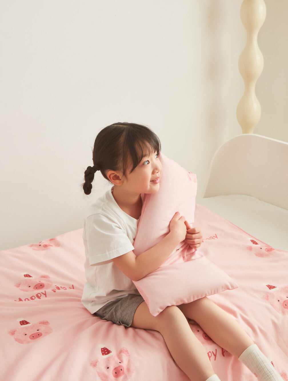 Skin Friendly Pure Cotton Kids Pillowcase Set