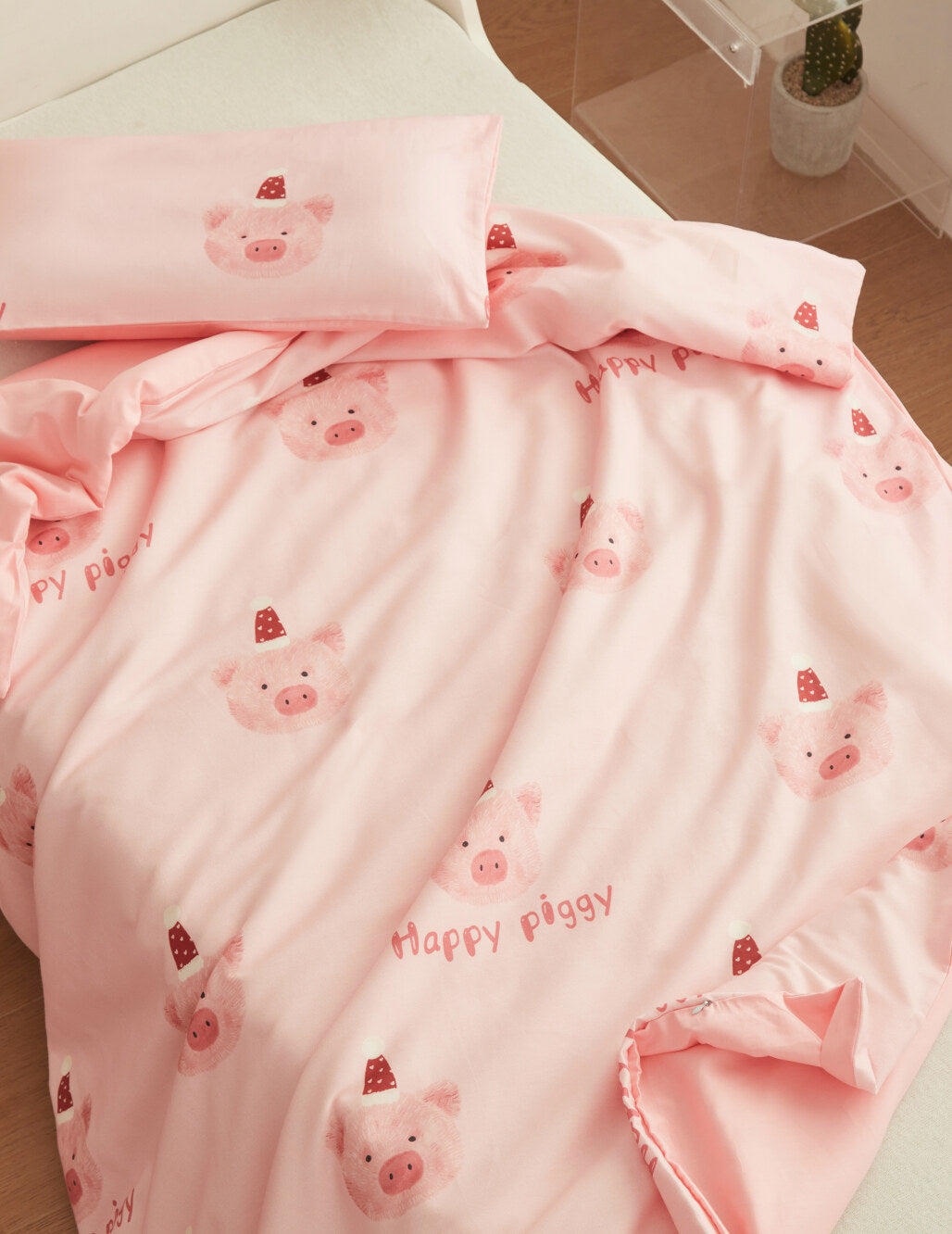 Skin Friendly Pure Cotton Kids Pillowcase Set