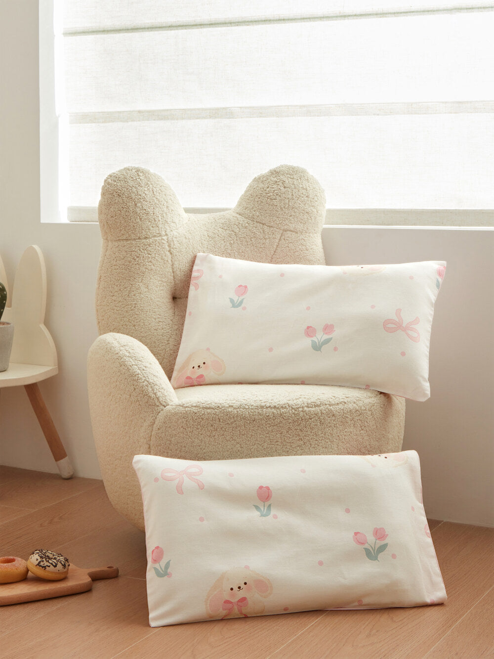 Skin Friendly Pure Cotton Kids Pillowcase Set