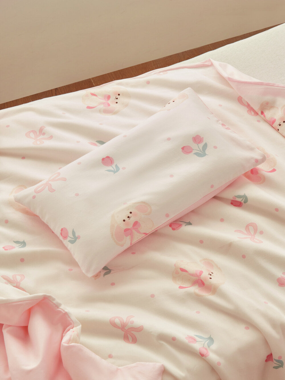 Skin Friendly Pure Cotton Kids Pillowcase Set