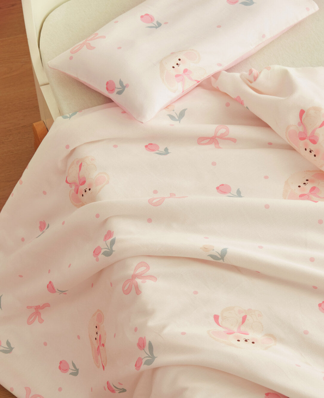 Skin Friendly Pure Cotton Kids Pillowcase Set