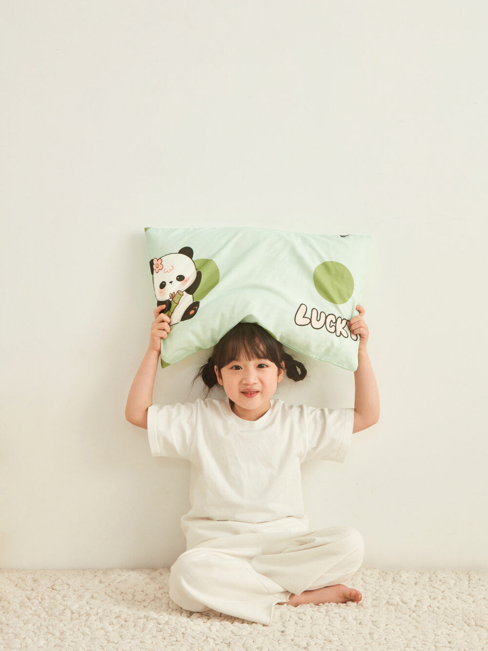 Skin Friendly Pure Cotton Kids Pillowcase Set