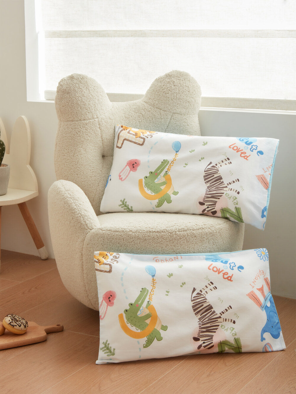 Skin Friendly Pure Cotton Kids Pillowcase Set