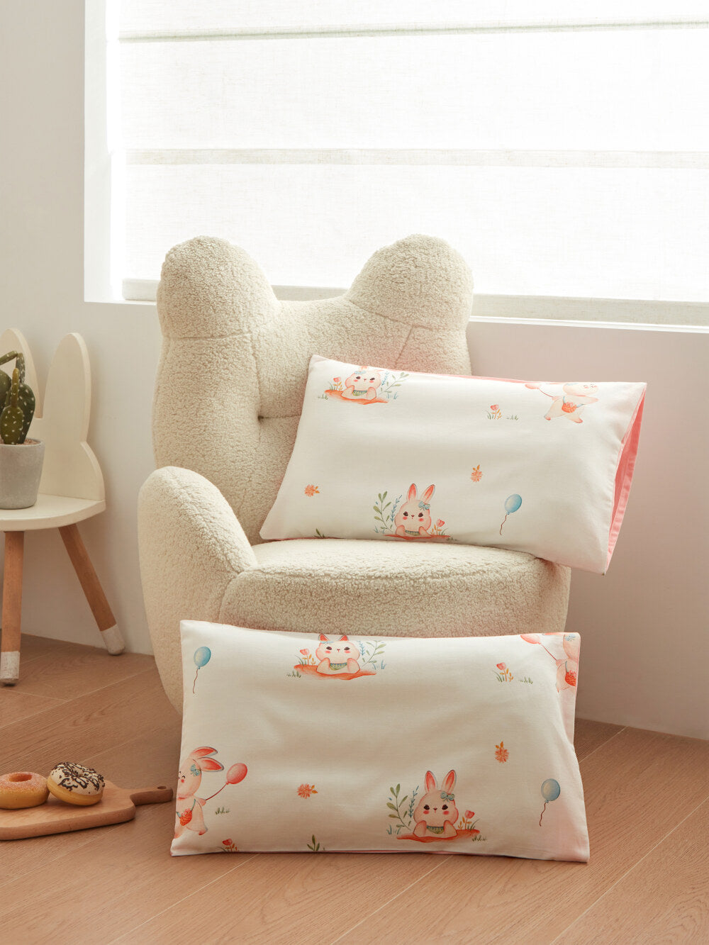 Skin Friendly Pure Cotton Kids Pillowcase Set