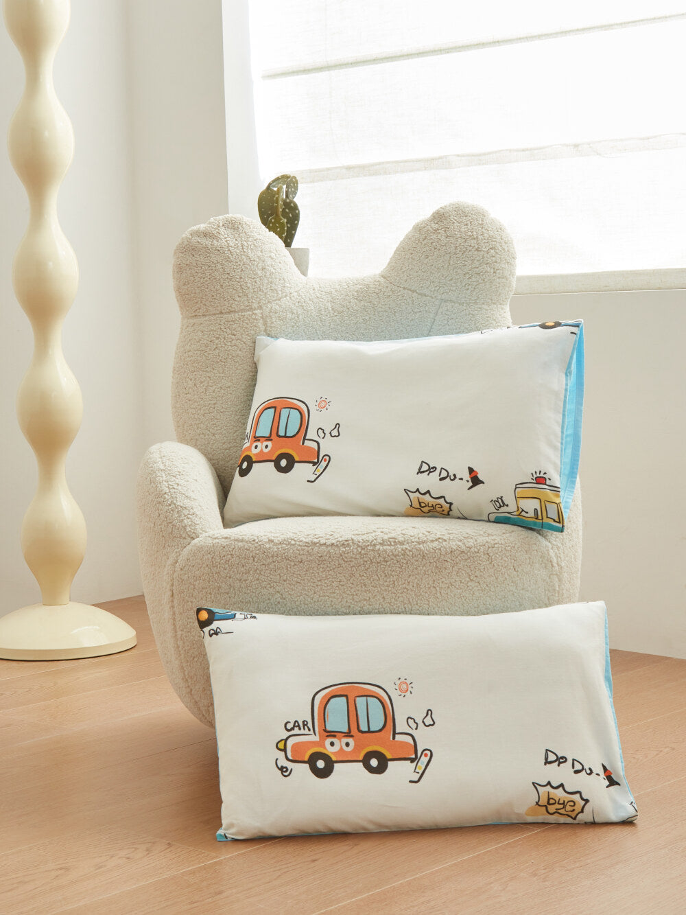 Skin Friendly Pure Cotton Kids Pillowcase Set