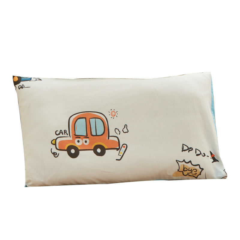 Skin Friendly Pure Cotton Kids Pillowcase Set