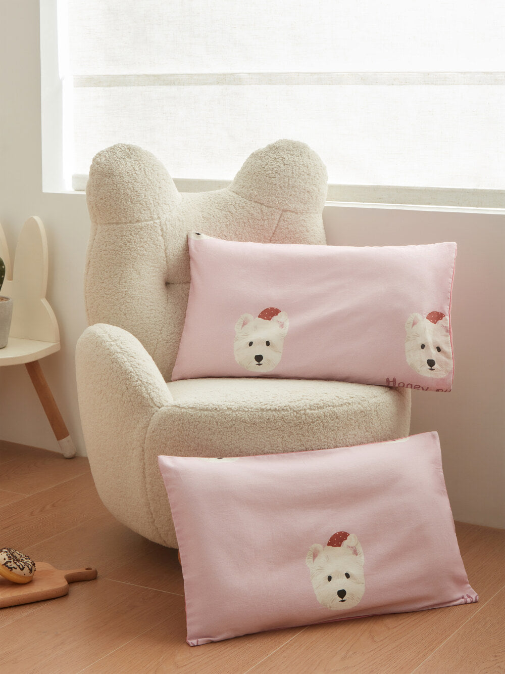 Skin Friendly Pure Cotton Kids Pillowcase Set