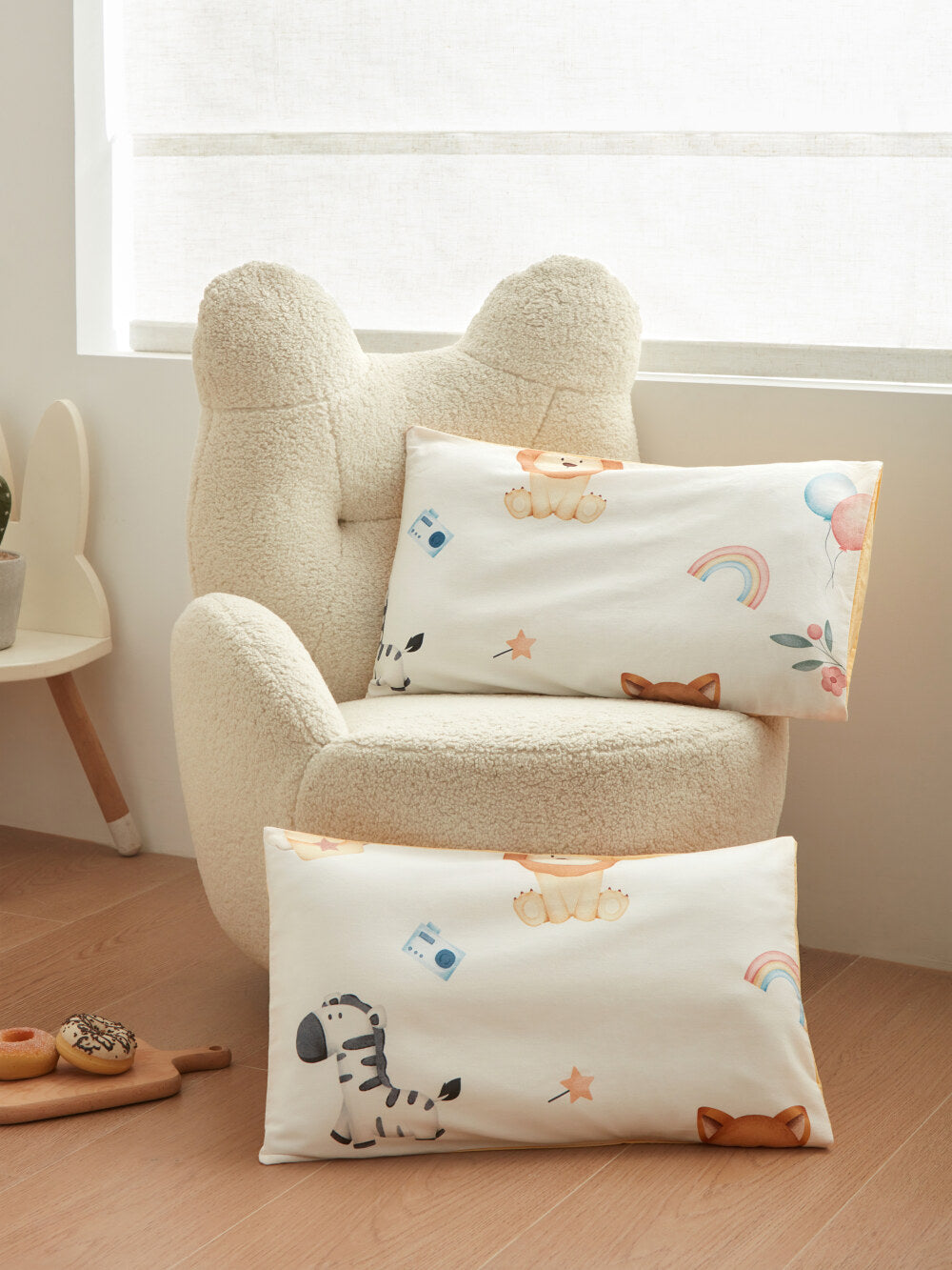 Skin Friendly Pure Cotton Kids Pillowcase Set