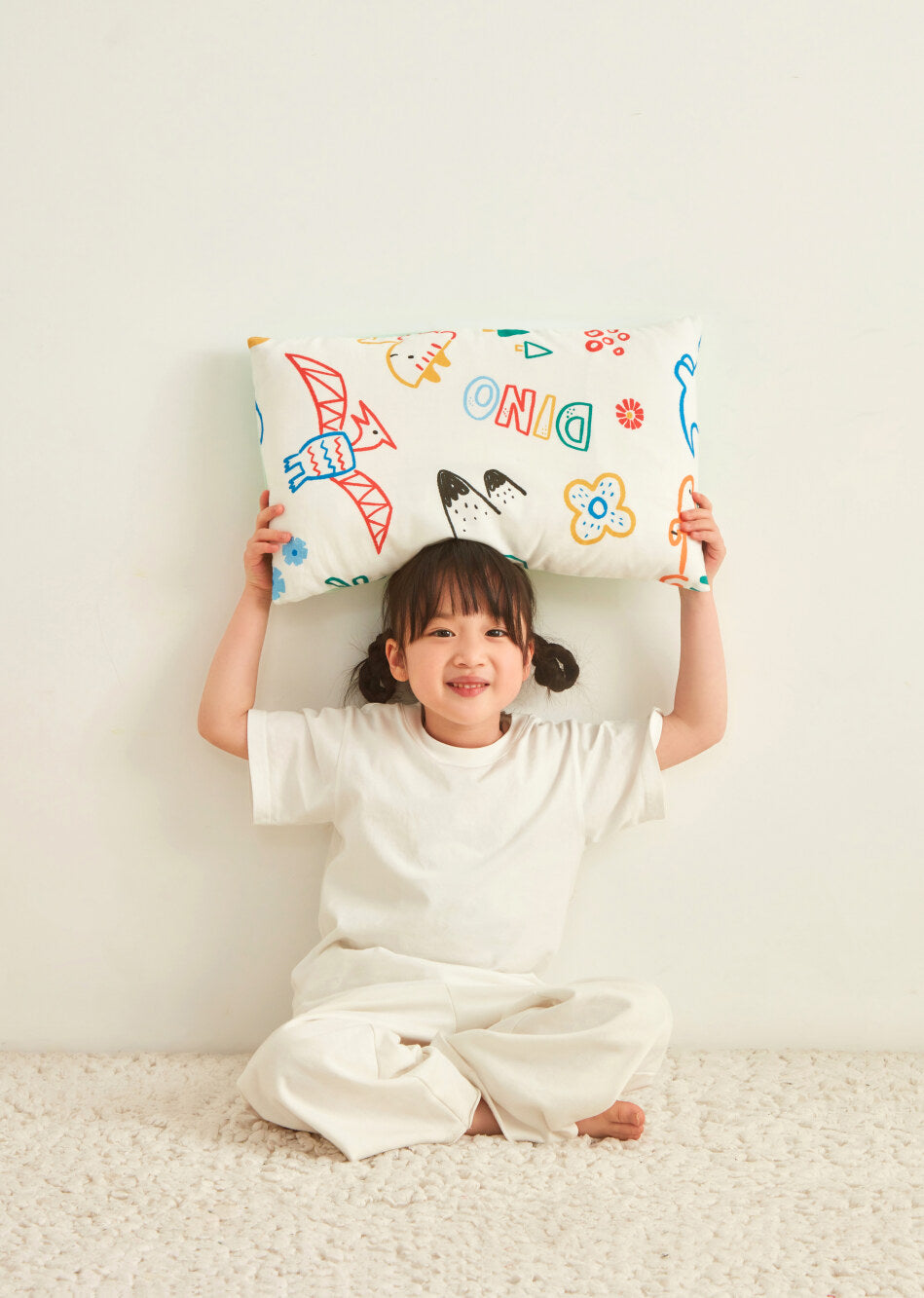 Skin Friendly Pure Cotton Kids Pillowcase Set