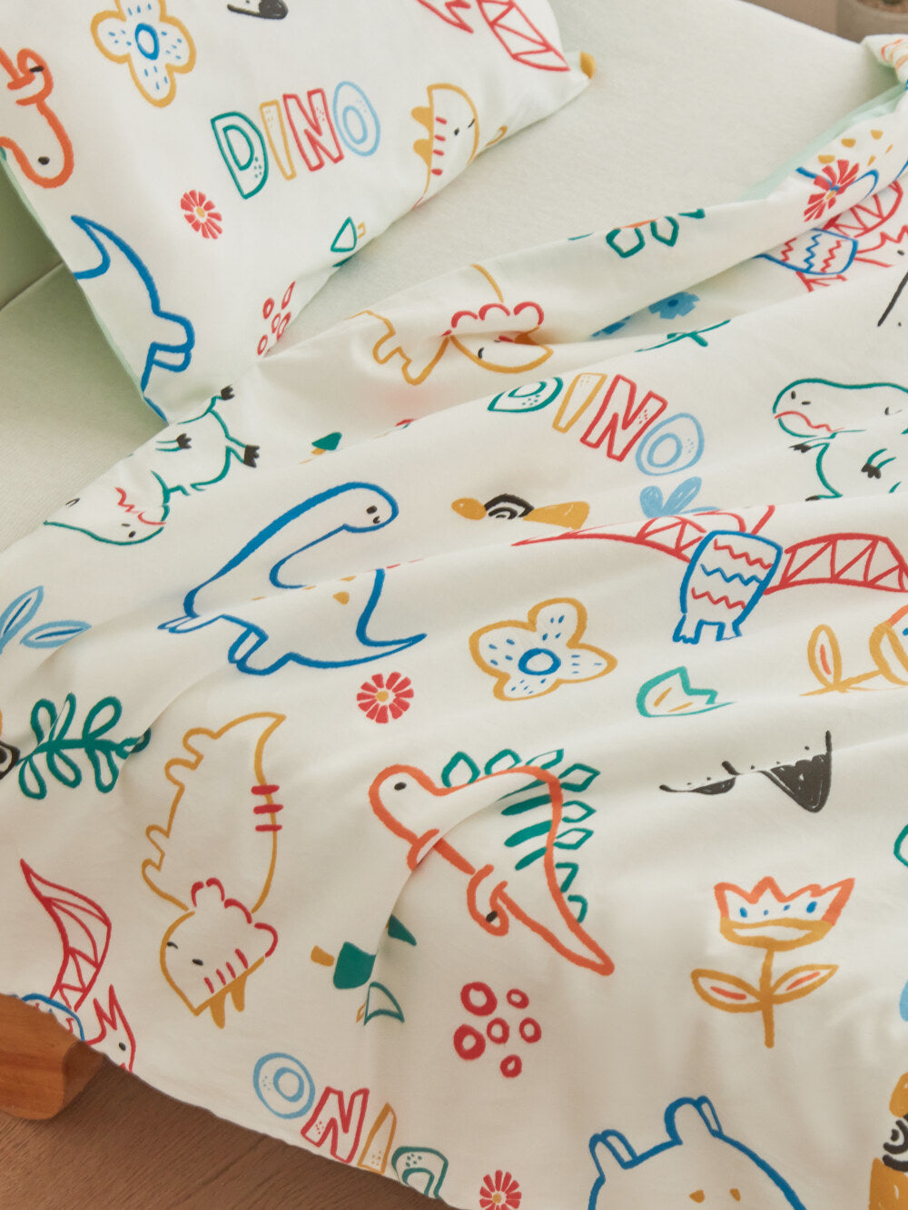 Skin Friendly Pure Cotton Kids Pillowcase Set