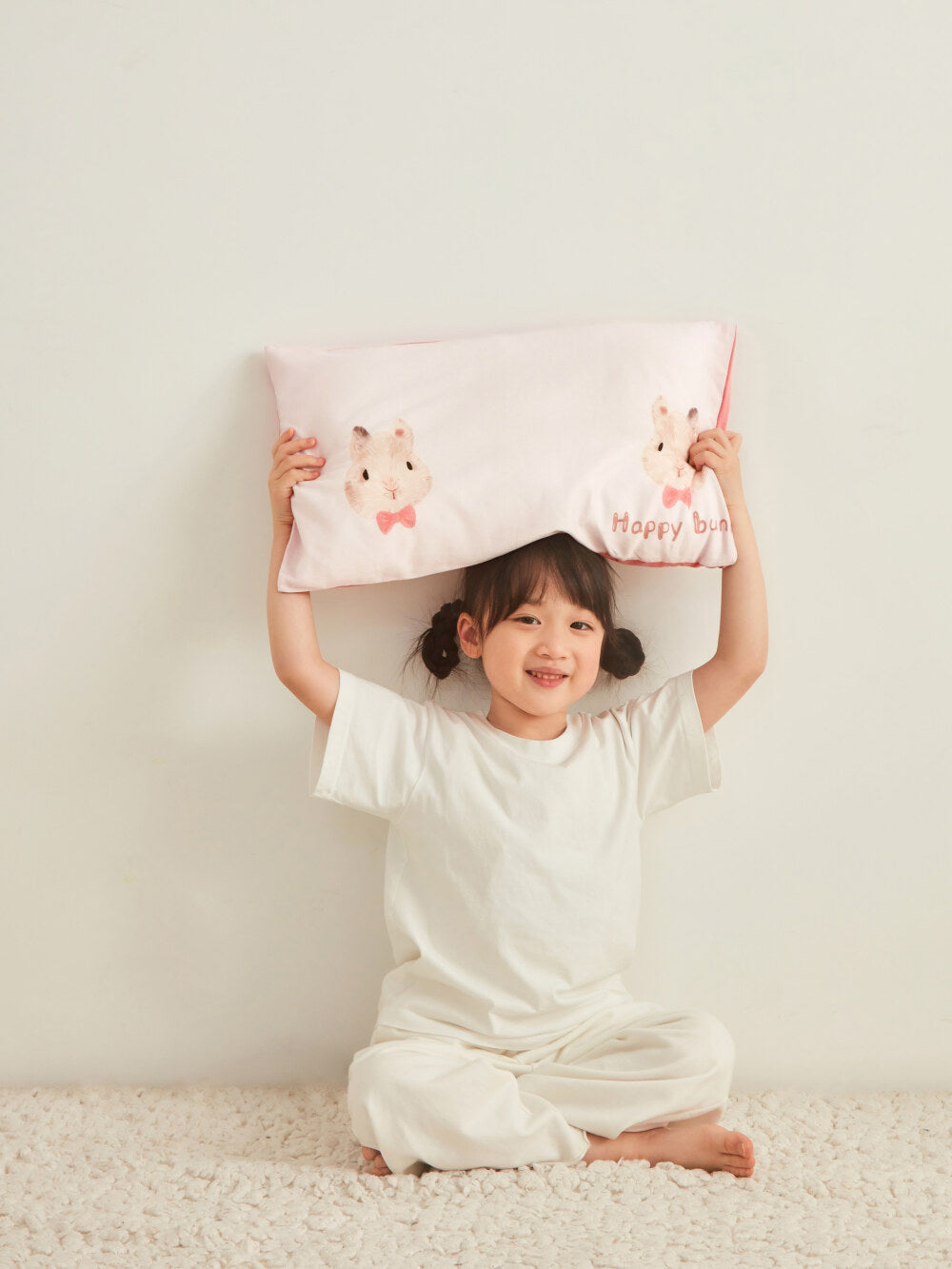 Skin Friendly Pure Cotton Kids Pillowcase Set