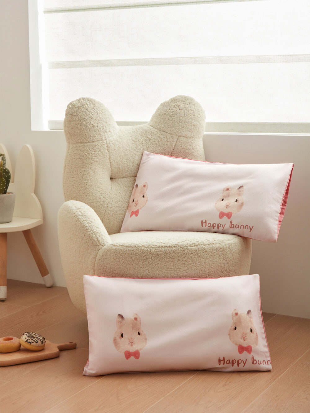 Skin Friendly Pure Cotton Kids Pillowcase Set