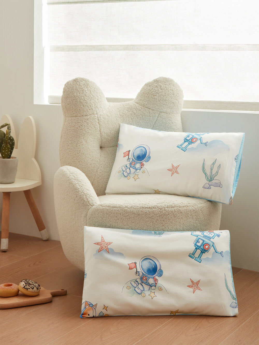 Skin Friendly Pure Cotton Kids Pillowcase Set