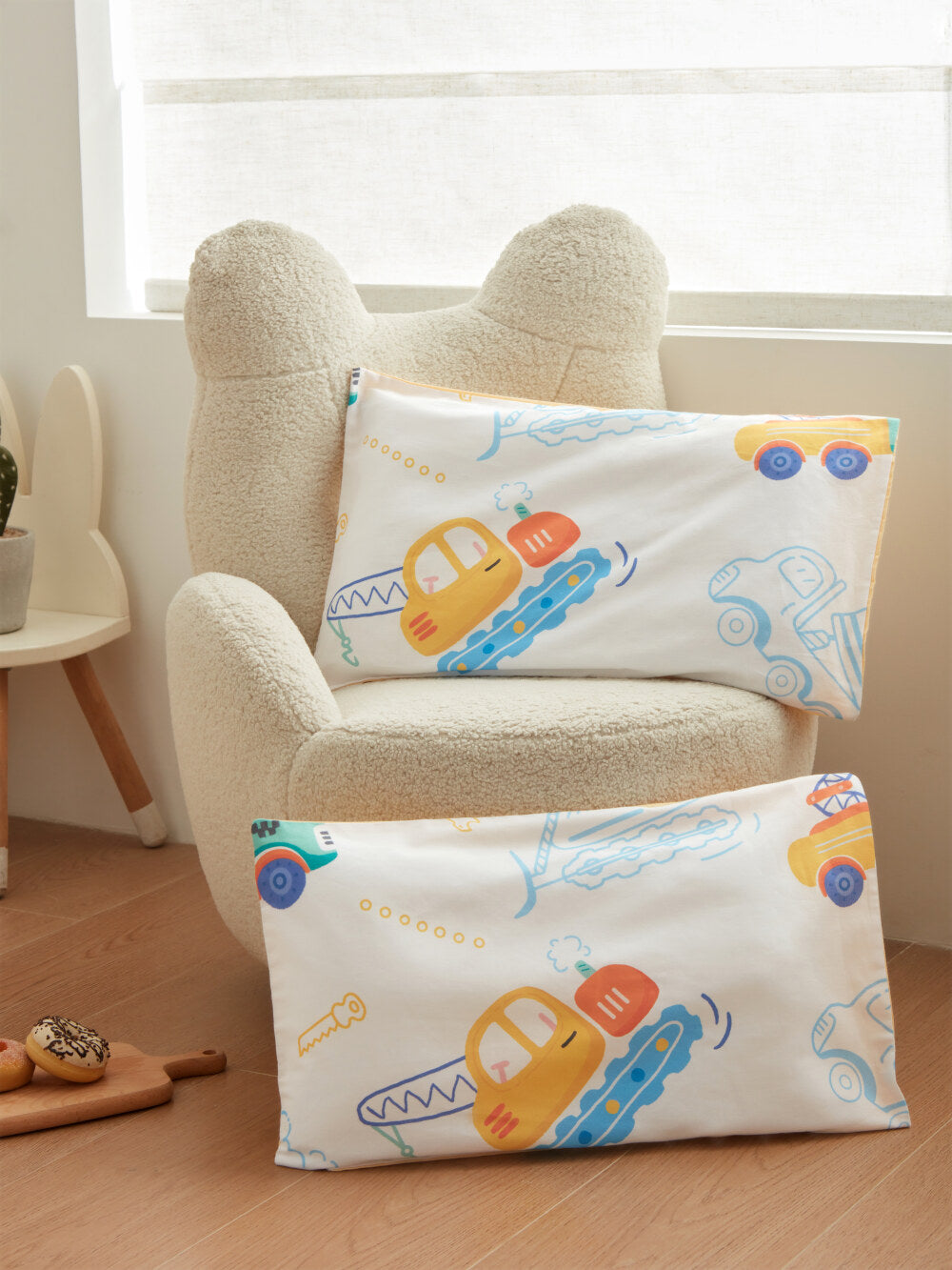 Skin Friendly Pure Cotton Kids Pillowcase Set