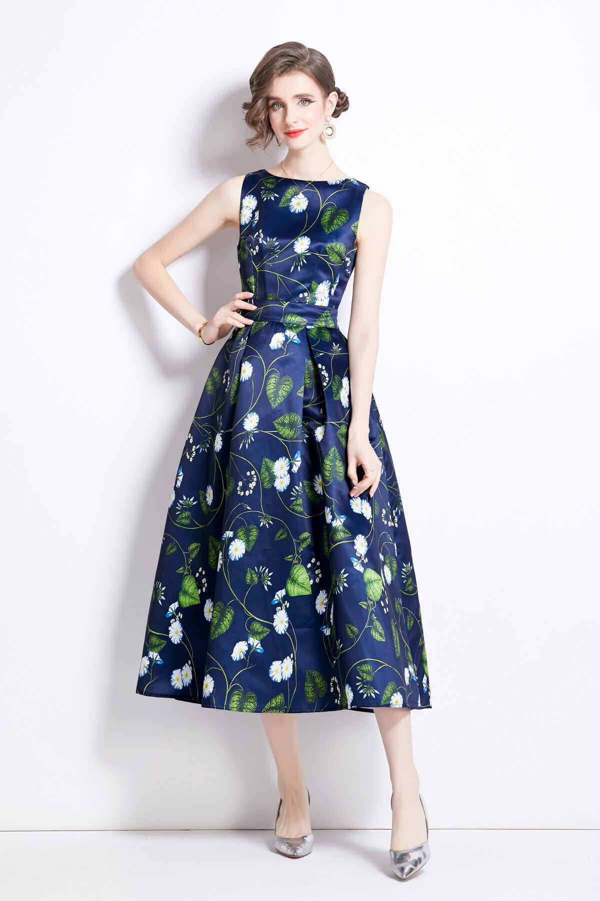 sleeveless-high-waist-tailored-fit-and-flare-a-line-dress_all_navy_1.jpg