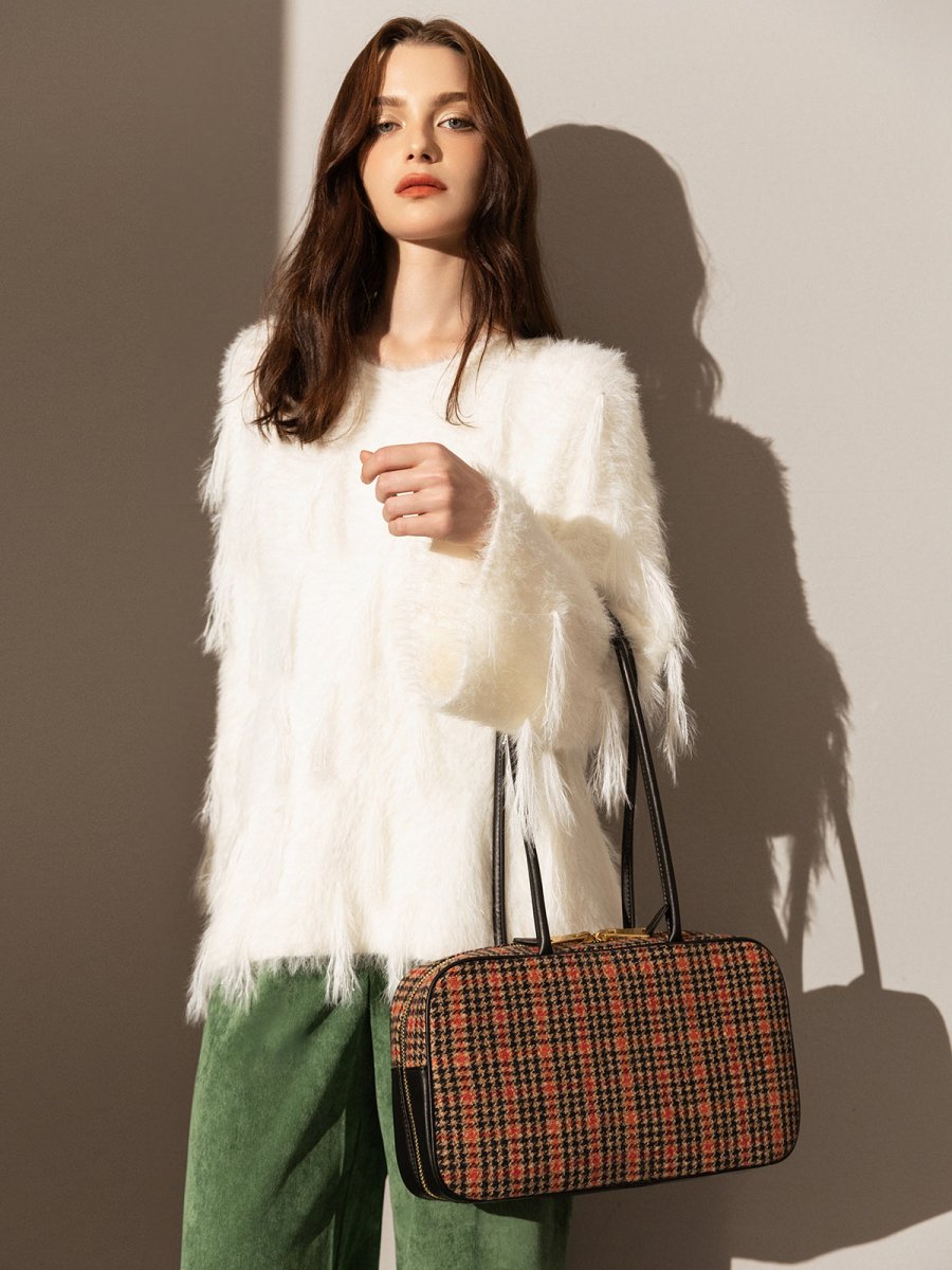 Sloane Tartan Top Handle Bag - 0cm