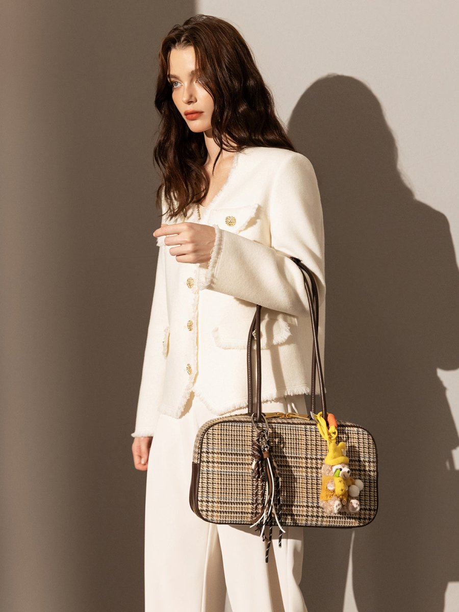 Sloane Tartan Top Handle Bag - 0cm