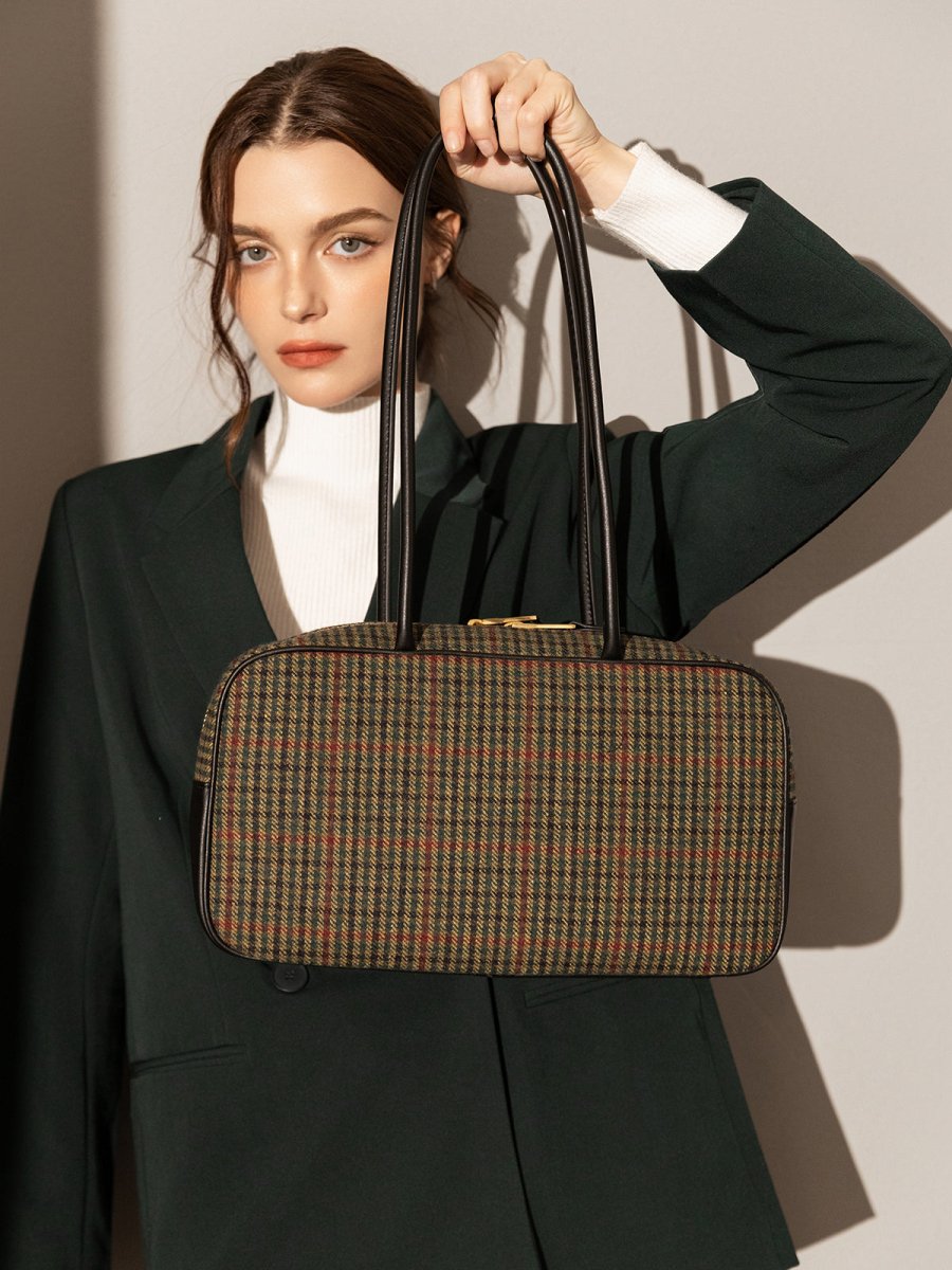 Sloane Tartan Top Handle Bag - 0cm