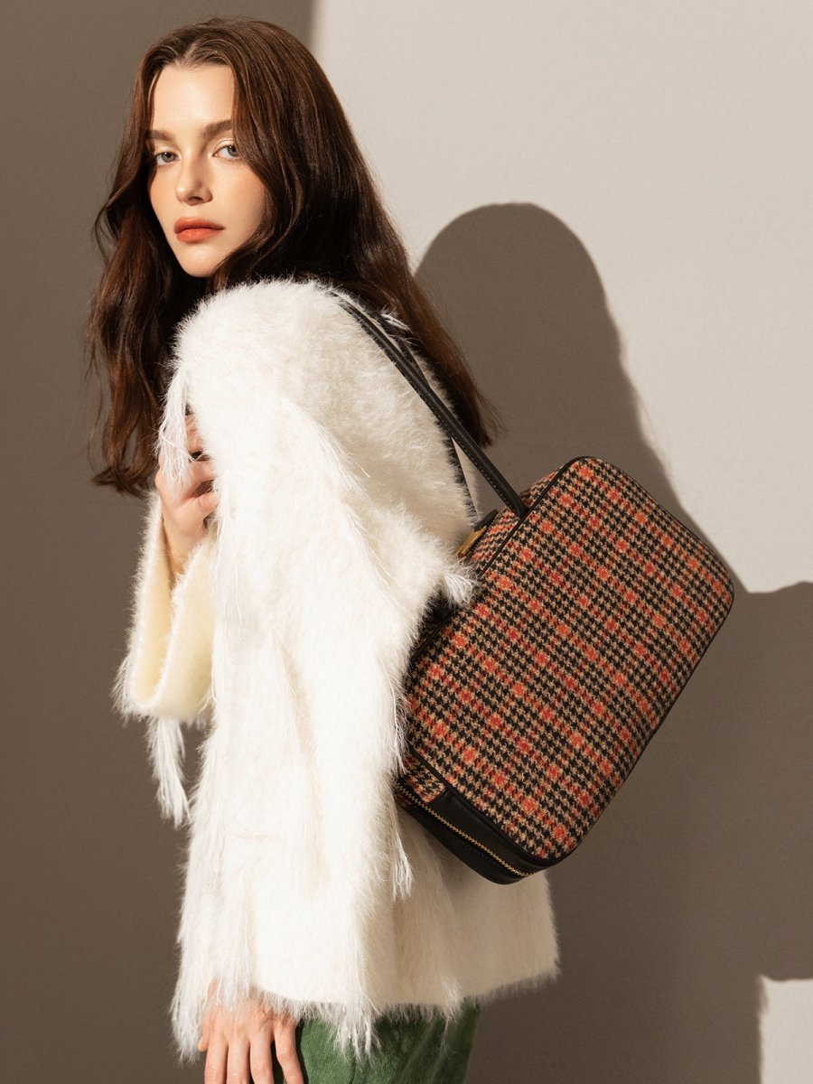 Sloane Tartan Top Handle Bag - 0cm