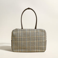 Sloane Tartan Top Handle Bag