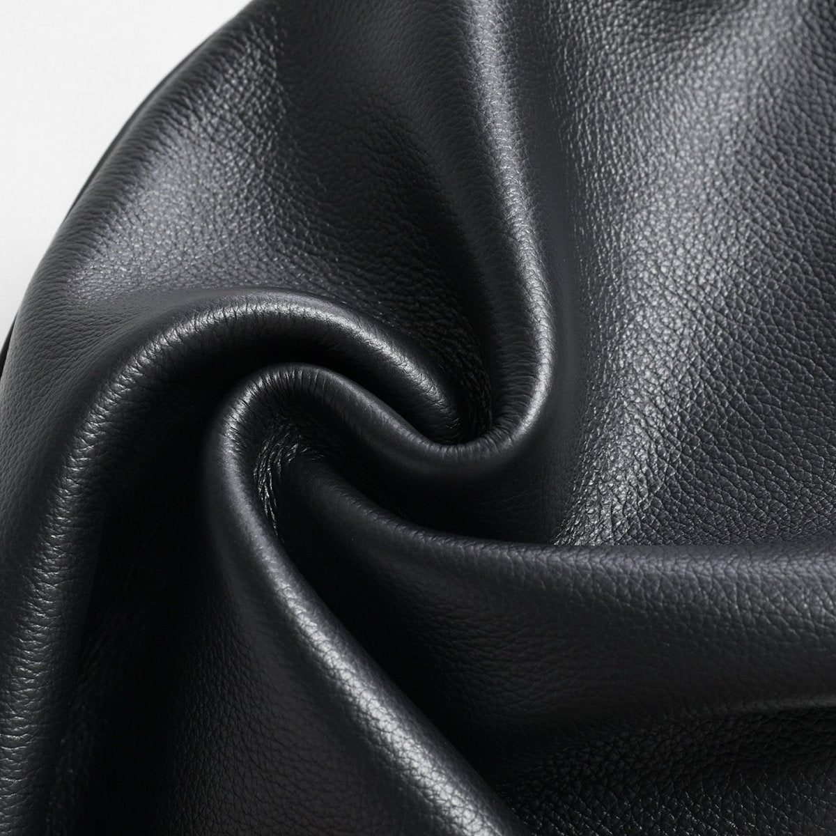 Slouchy Pillow Leather Bag – Double-Zip Shoulder & Crossbody Bag