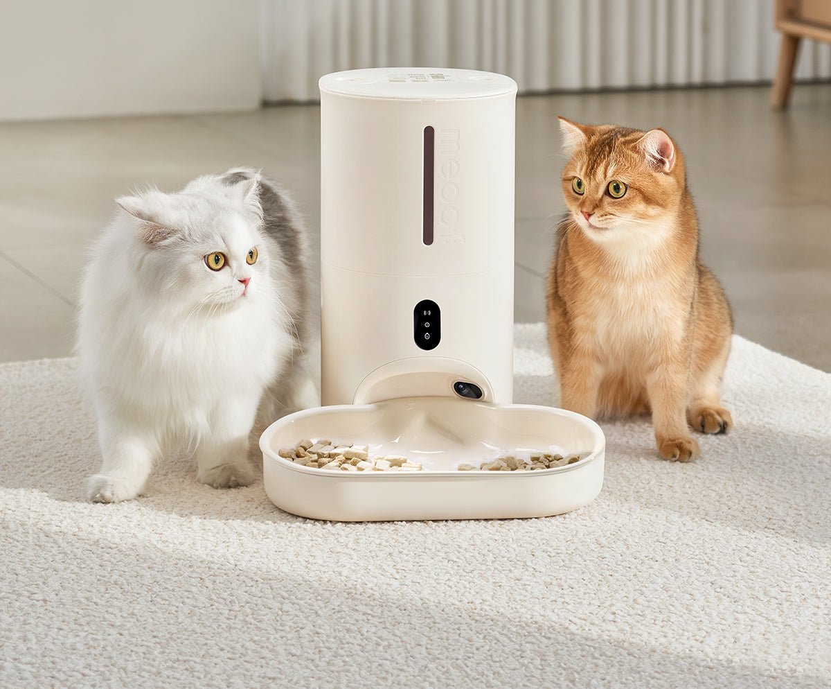 Smart Automatic Pet Feeder with Camera & App Control - 4L Capacity