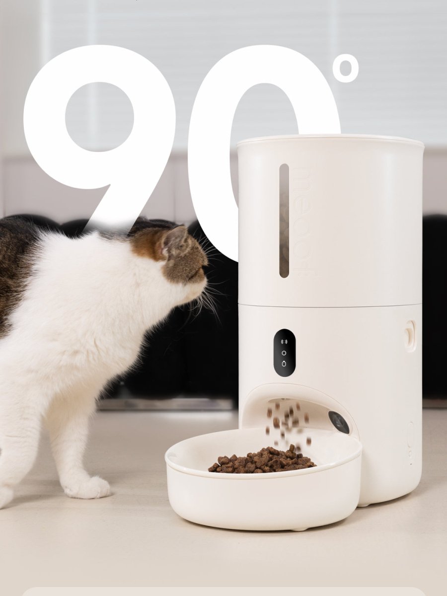 Smart Automatic Pet Feeder with Camera & App Control - 4L Capacity