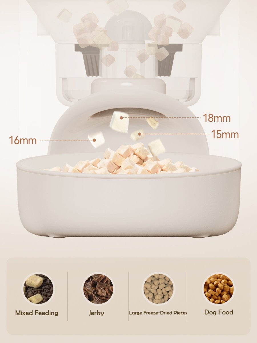 Smart Automatic Pet Feeder with Camera & App Control - 4L Capacity