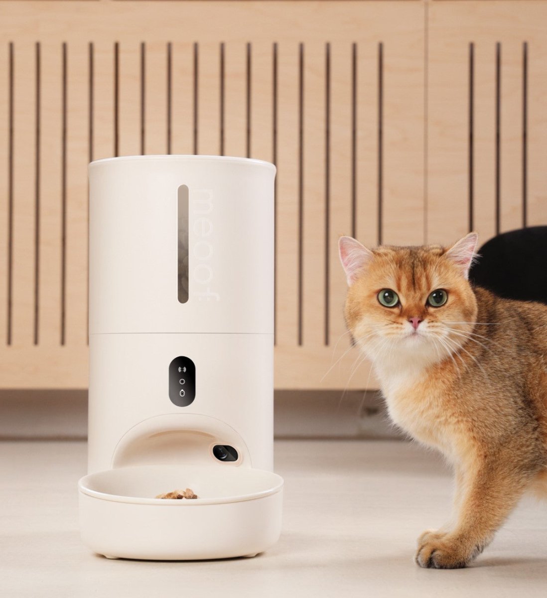 Smart Automatic Pet Feeder with Camera & App Control - 4L Capacity