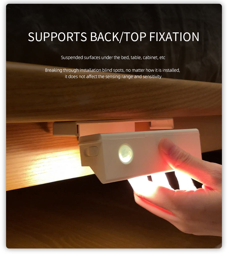 smart motion magnetic wall light white 10