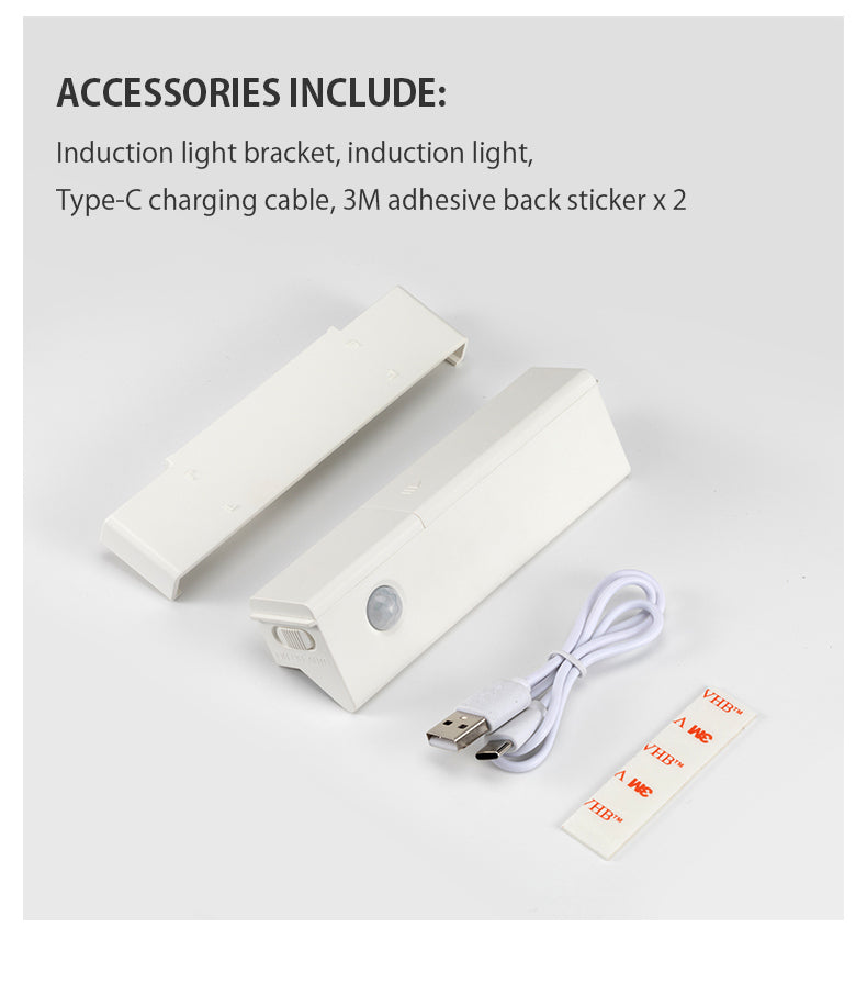 smart motion magnetic wall light white 18