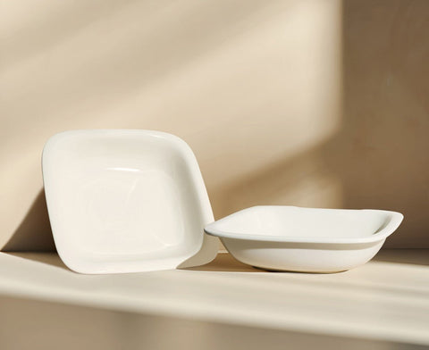 Smart Privacy Camera Automatic Pet Feeder Ceramic Plate Bowl