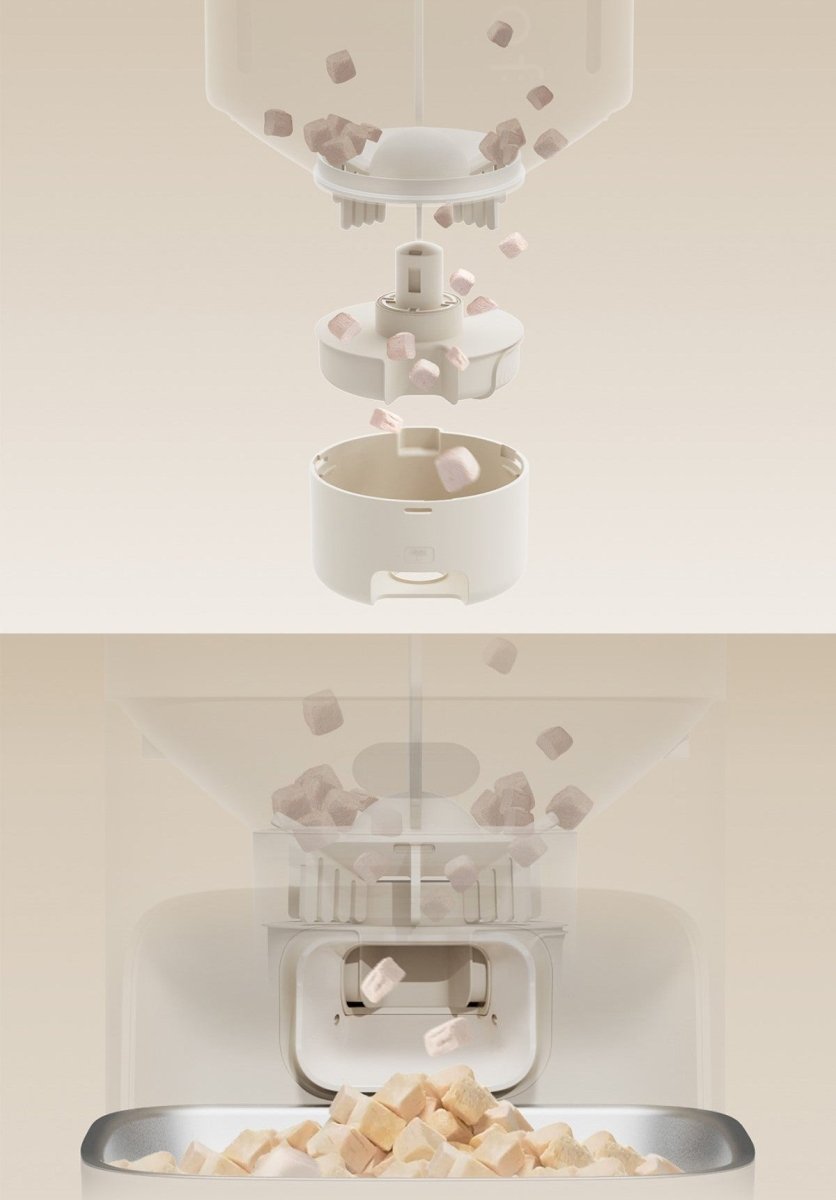 Smart Privacy Camera Automatic Pet Feeder