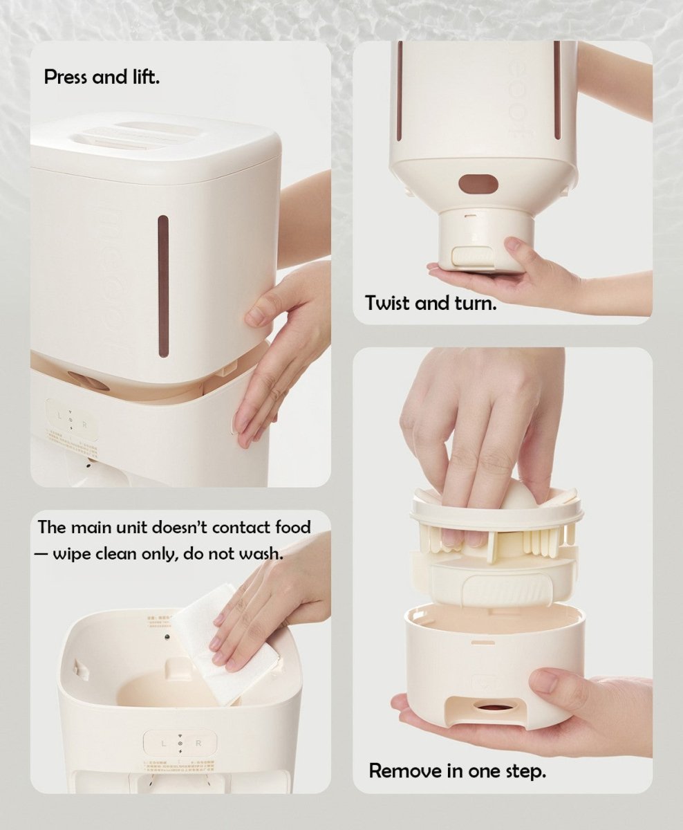 Smart Privacy Camera Automatic Pet Feeder